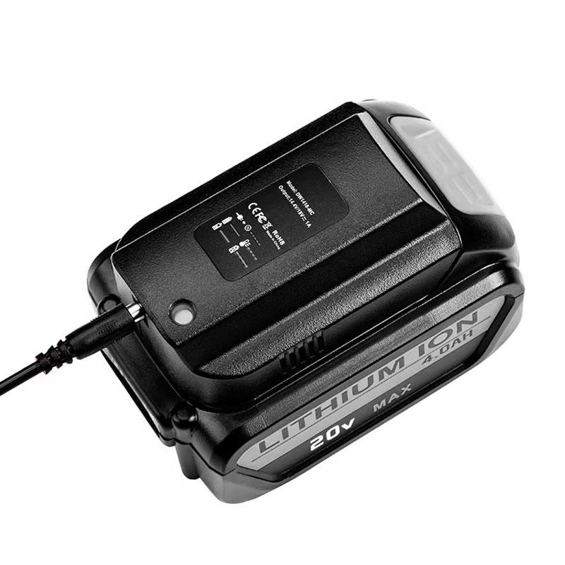 For Dewalt 14.4V 20V Lithium Battery Slide battery Charger Power Tool Chargers For DCB107 DCB115 DCB104 DCB206 DCB204 Battery