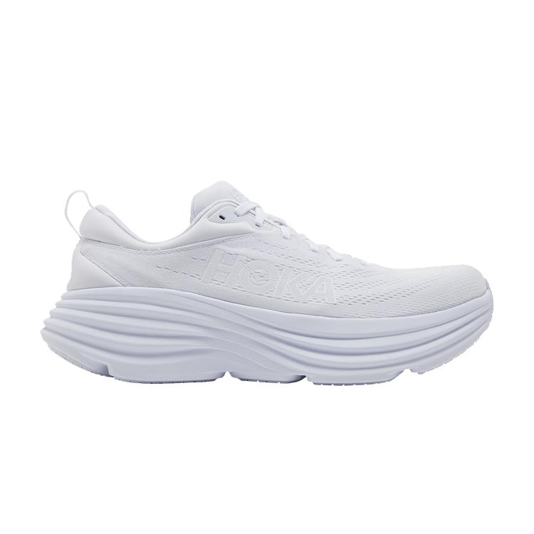 HOKA Bondi 8 Triple White 46