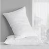 Hotel-Grade Hypoallergenic Fiber Pillow Core Soft Cotton Cover Memory Foam Alternative Neck Support