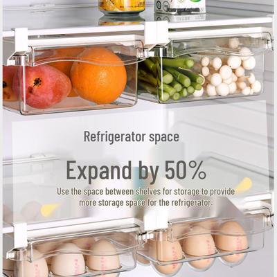 Refrigerator Hanging Drawer Egg & Produce Storage Organizer