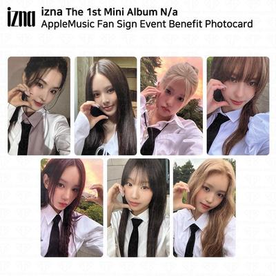 The 1st Mini Album N/a Apple Music Fan Sign Event Benefit Photocard KPOP