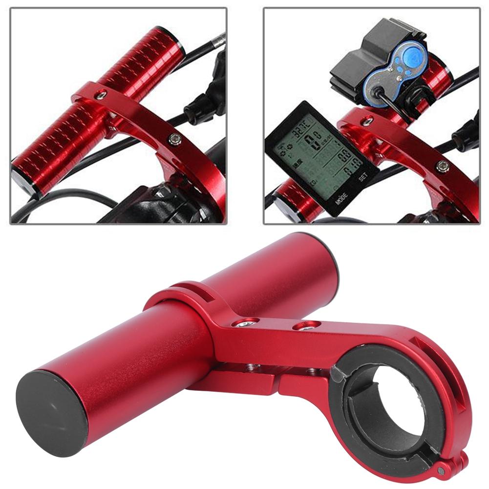 Bicycle Handlebar Extension Bracket Multifunction 10cm Extender Bike Light Flashlight Support Clip