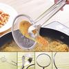 Stainless Steel Filter Spoon with Clip Fried Food Chicken Drumsticks Colander