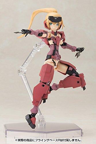 Kotobukiya Frame Arms Girl Jinrai, approximately 150mm tall, non-scale, color-coded