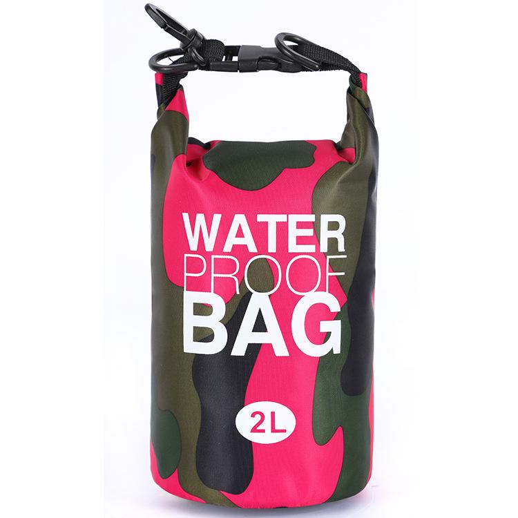 Waterproof Camouflage Bag: Single/Double Shoulder, Polyester for Cycling, Camping & Mountaineering