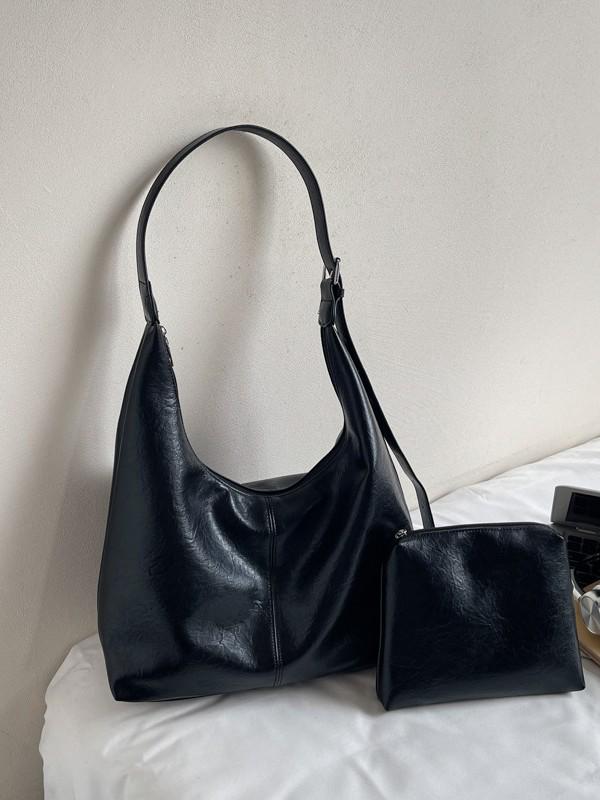 2025 Retro Large-Capacity Tote: High-End, Versatile Women's Luxury Shoulder & Crossbody Bag