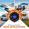Battery Disconnect Switch with Voltmeter, DC 5-80V On Off Kill Switch RV Marine