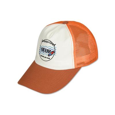 ULUK Summerland Embroidered Mesh Ball Cap_Orange