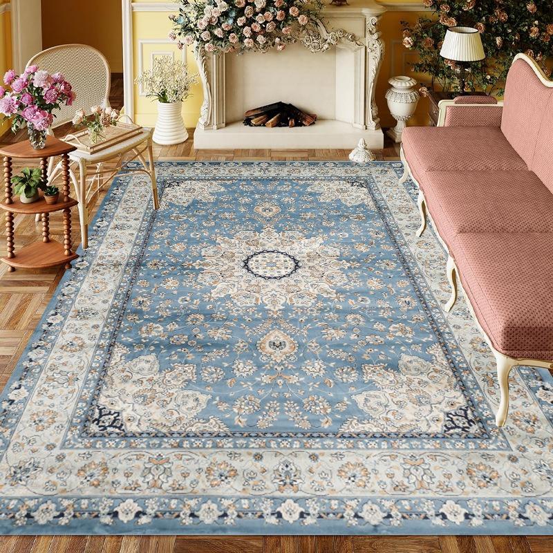 

Изысканный ковер с ретро-принтом, ковер для гостиной, дивана, кухни, спальни, прикроватный коврик, коврик для прихожей, машинная стирка, нескользящий ковер, домашний декор 40x60cm