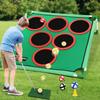 Golfový Chipping Cornhole Set Hra Hraní Děti Golfisté Dárek Kompaktní Neformální s Míčky Hračky pro