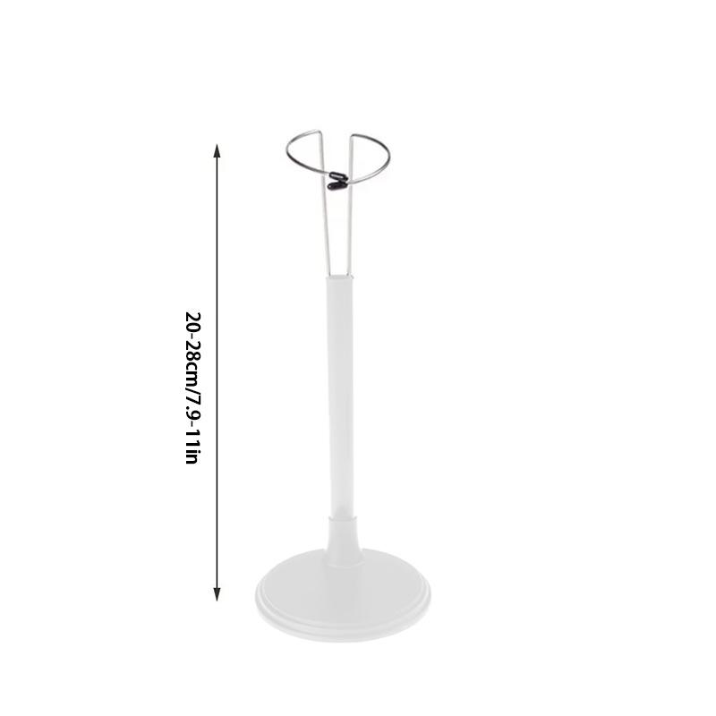 1Set Plastic Multi-sized Display Holder White/Black Adjustable Professional Dummy Puppet Wrist Doll Stands Bracket Support
