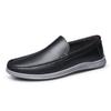 Leder Herrenschuhe mit Fell 2024 Lässige Slipper Formelle Loafer Herren Mokassins Italienisch Schwarz Männliche Fahrschuhe Sneakers Slipper