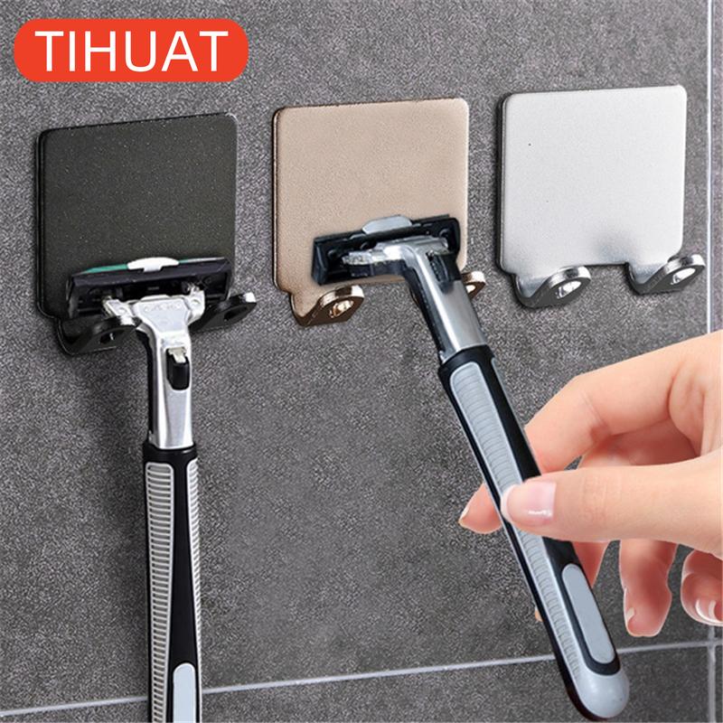 Self-adhesive Aluminum Razor Holder