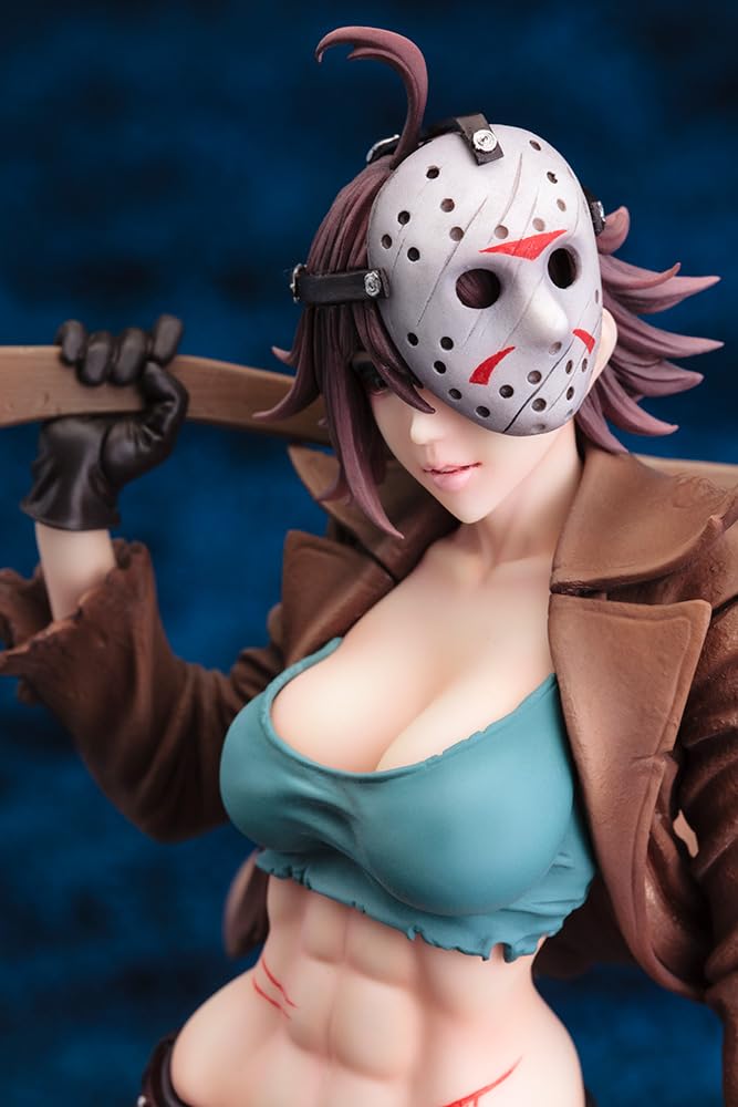 Kotobukiya Freddy Vs. Jason Horror Bishoujo Jason Voorhees Second Edition 1/7 Scale PVC Pre-painted Figure