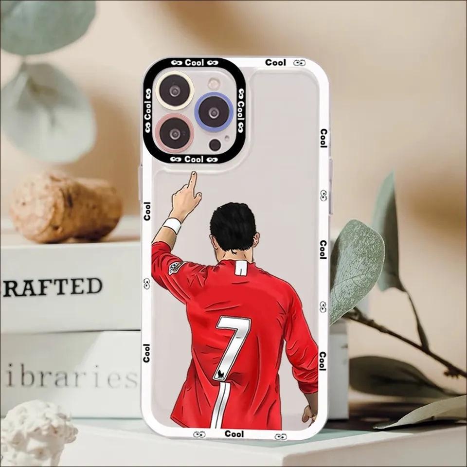 Ronaldo and Messi Full Coverage Mobile Case for iPhone 17 Pro & Apple 16/15