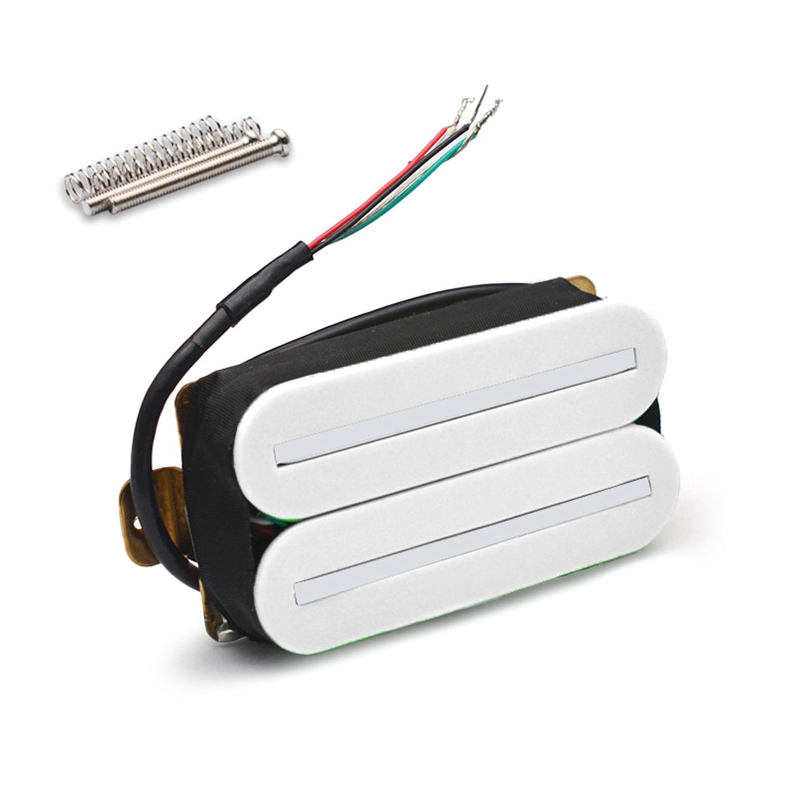 

Датчик хамбакер для электрогитары с двойной катушкой, нековый датчик, датчик для грифа электрогитары, металлическая текстура для электрогитары 6