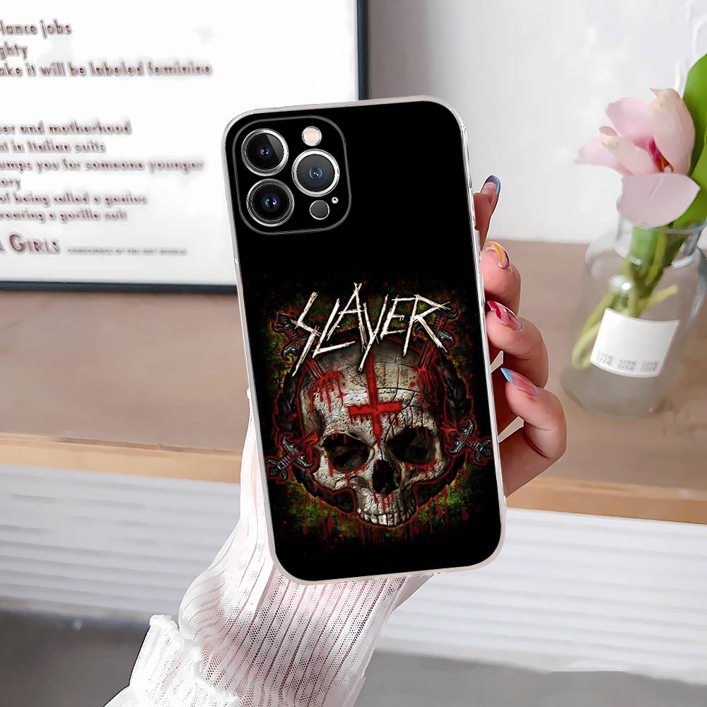 S-Slayers Band Case For Iphone 17 16 15 Pro Max 11 12 13 14 Pro Plus Phone Cover