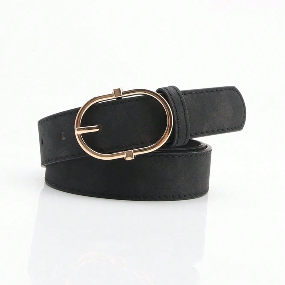 Women's Belt Pin Buckle Soft and Comfortable Jeans Belt Girls Clothing Belt