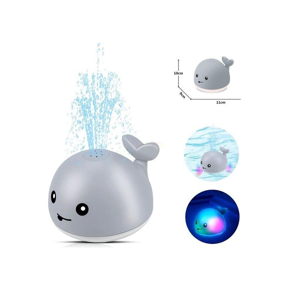 XICHAO Baby Bath Toy Whale Water Spray for 1 2 3 Year Old Boys Girls Swimming Pool Games Water Spray Bath Toys