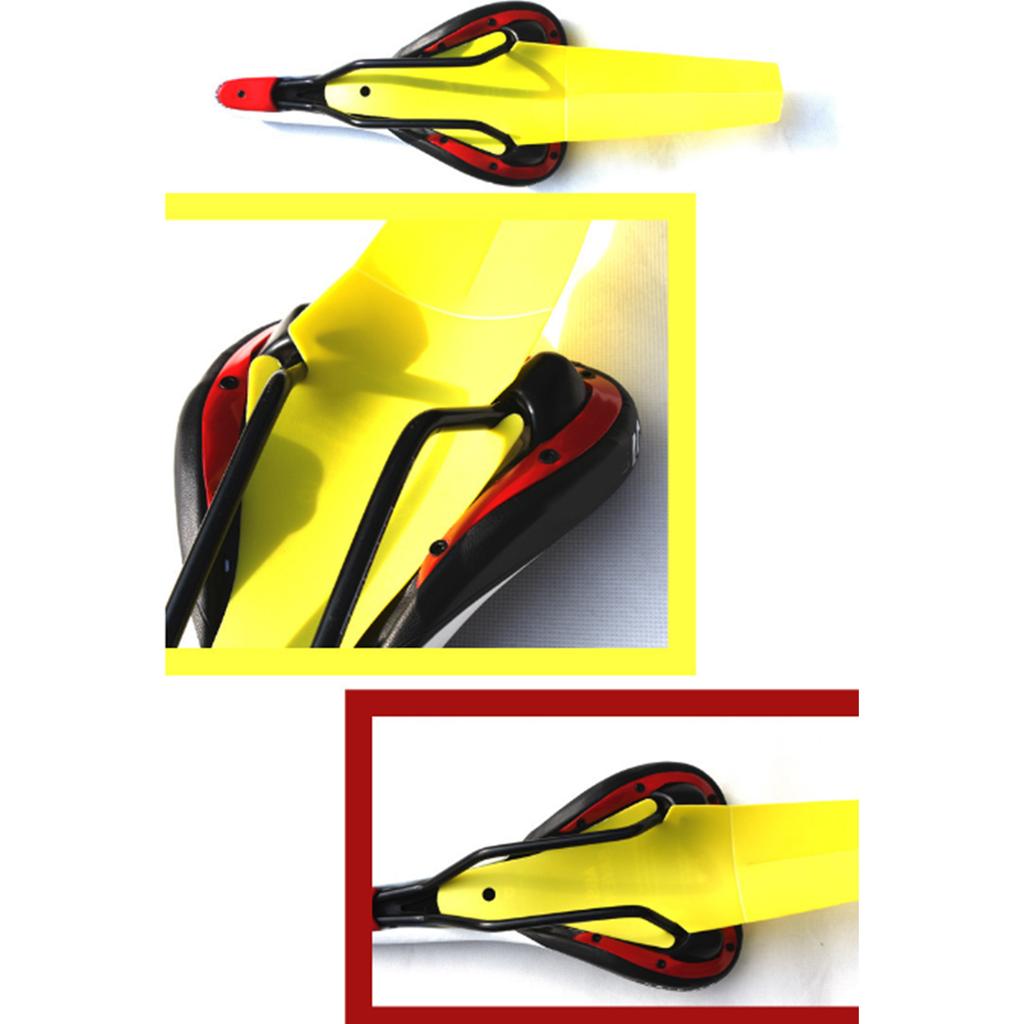 10Pcs Bike Saddles Mudguard Quick Release Bike Mudguard Mud Guard Quick Disassembly Bicycles Mudguard Bike Accessories