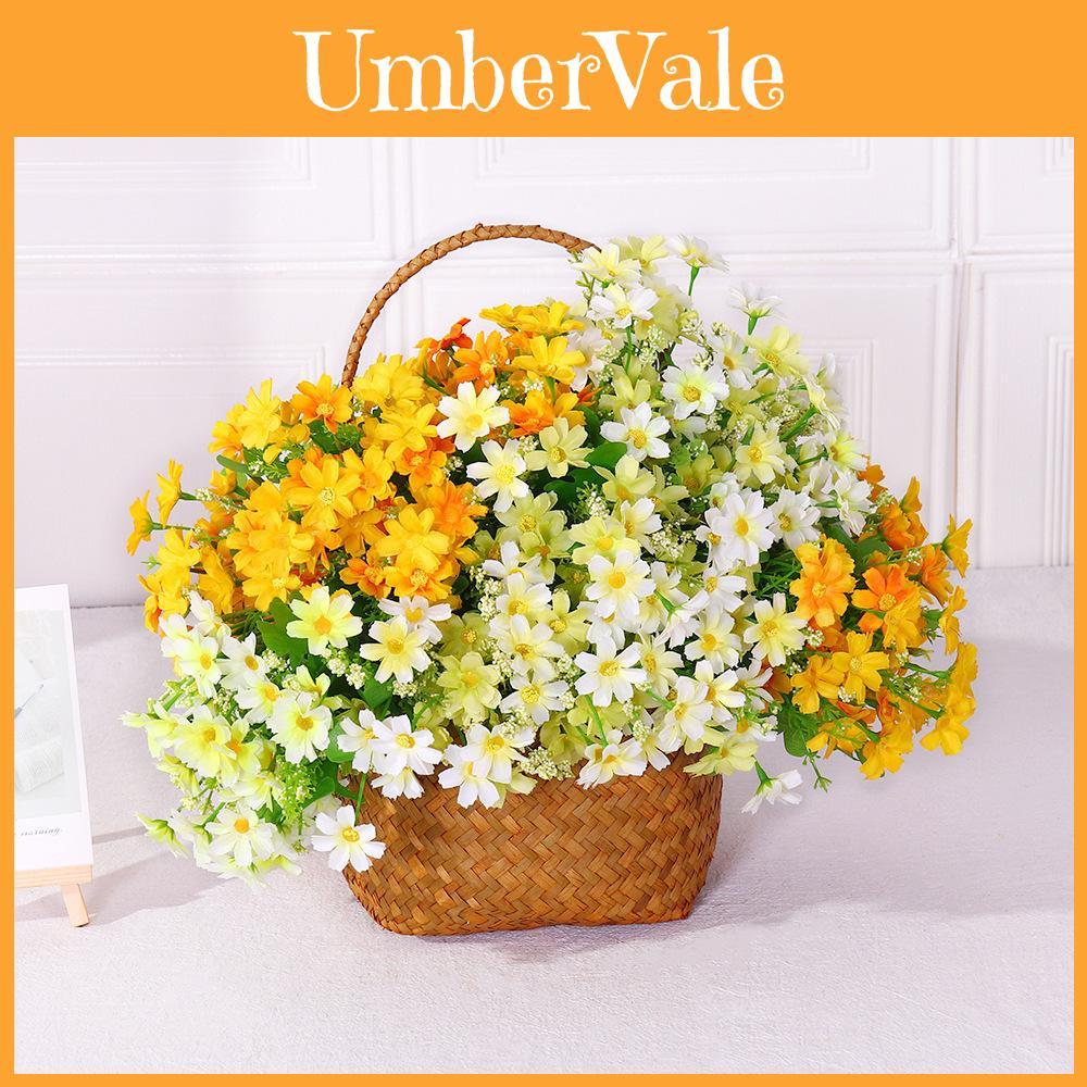 Daisy Artificial Flower Bouquet For Wedding Decor Home Staging Photography Props