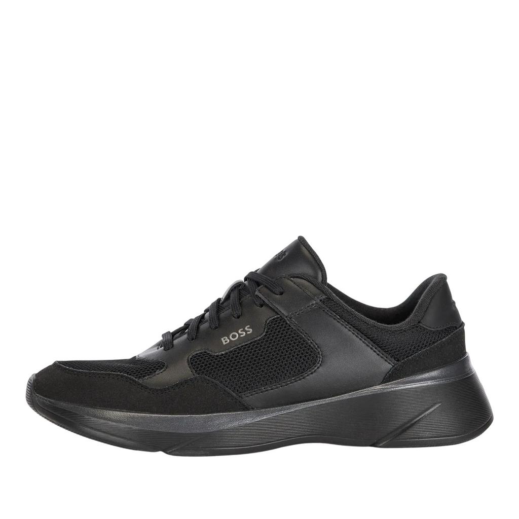 Boss Mens Dean Leather Running Trainers