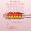 Pink Electric Curling Brush Comb - For Long & Short Hair Styling, Fluffy Perms, Inward Curls