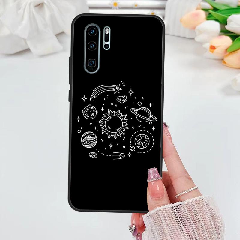 Aesthetic Space Stars Planet Case For Huawei Nova 5T 3i 7i 8i 11i 10 9 SE Y60 Y61 Y70 Y90 P20 P40 Lite P60 P30 Pro Cover