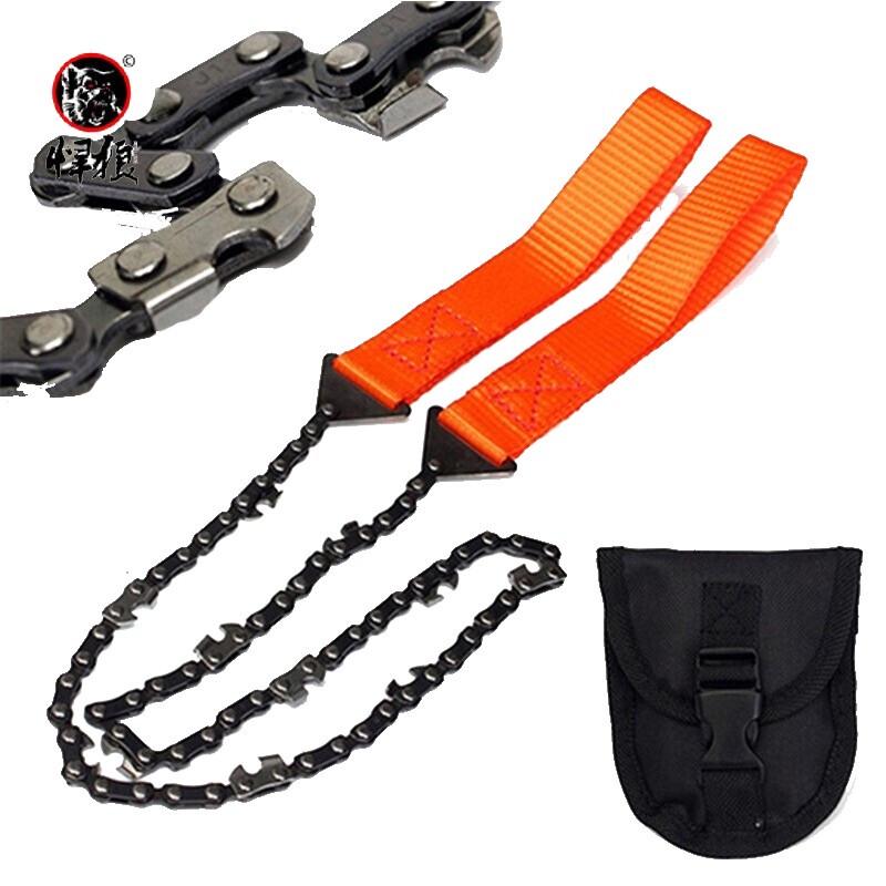 24-inch Portable Outdoor Survival Wire Chain Saw
