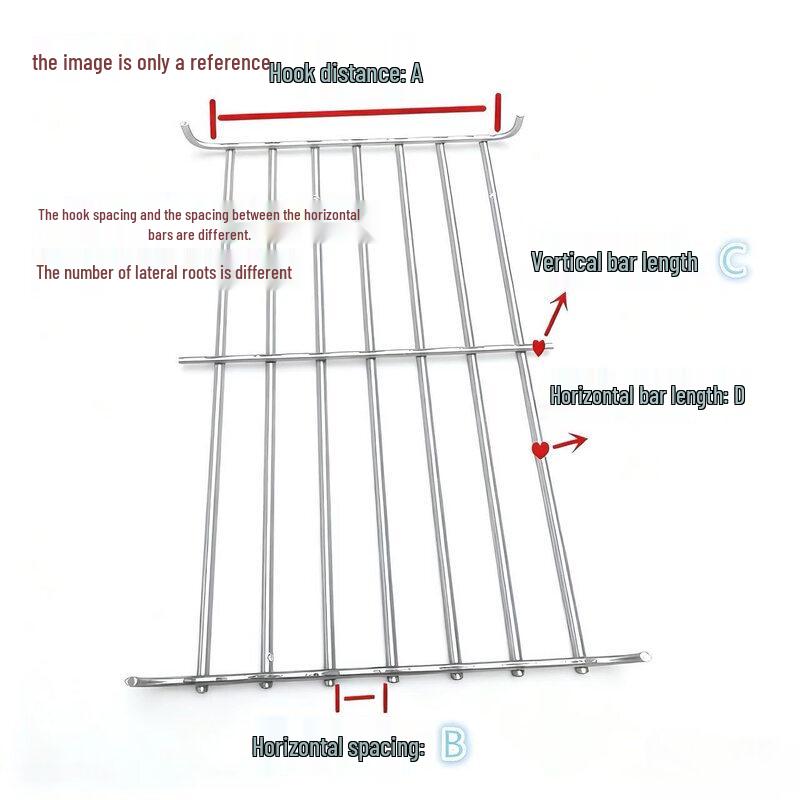 Stainless Steel Rectangular BBQ Grill Mesh