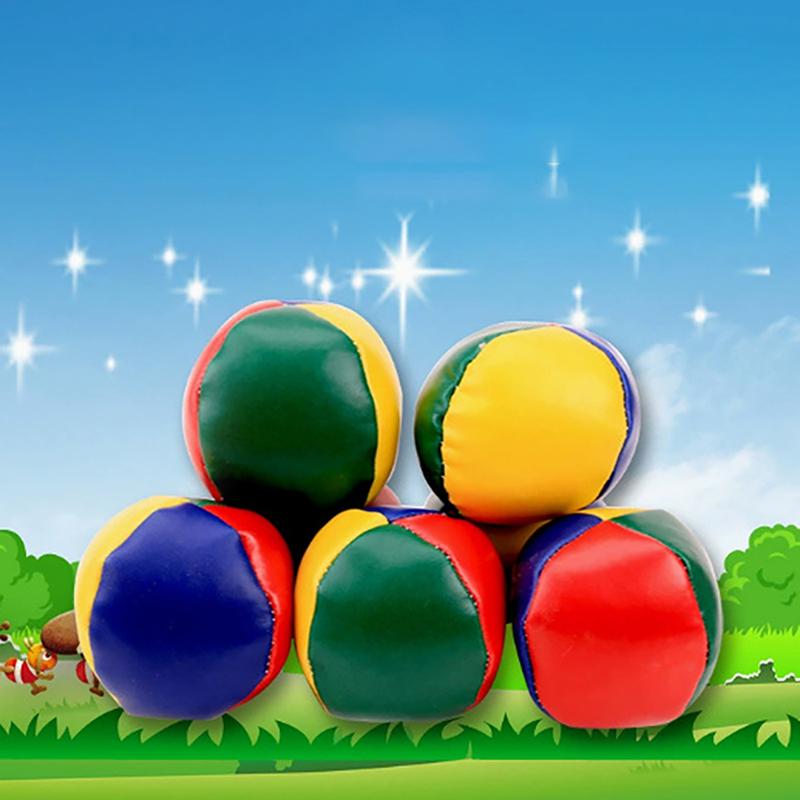 3Pcs Juggling Balls For Beginners Toys And Games Soft Juggling Balls For Beginners Mini Juggling Ball Set Random Color