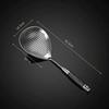 304 Stainless Steel Kitchenware Cooking Strainer with Wood Handle Pepper Seasoning Colander Sieve Utensils Filter Scoop Spoons