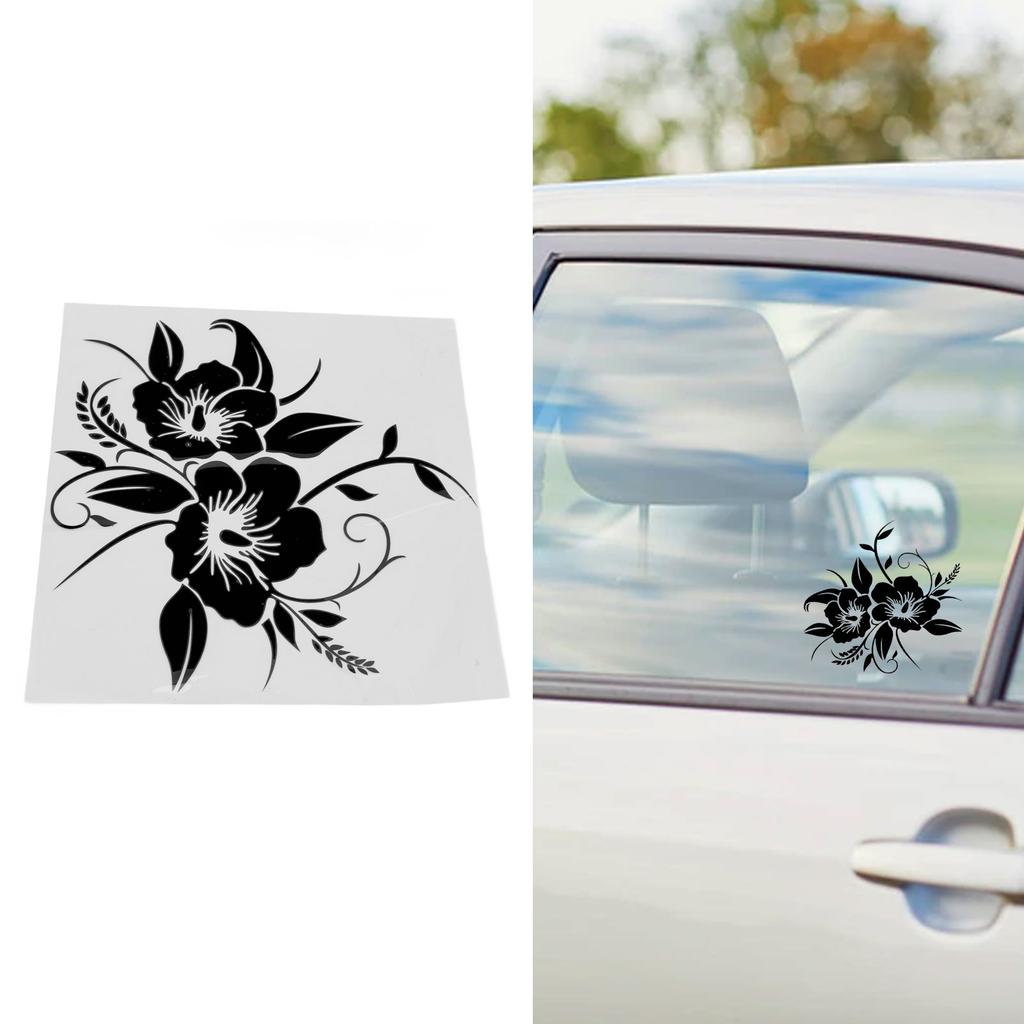 Flower Car Decal Automotive Exterior Decoration Stickers for Motorcycle Truck SUV