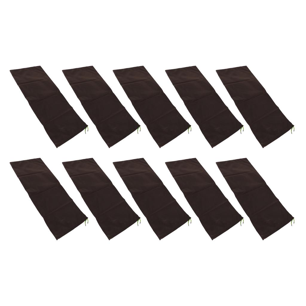 10pcs Flood Sandbags Professional Empty Rain Proof Flood Control Sandbags for House Door Garage Basement