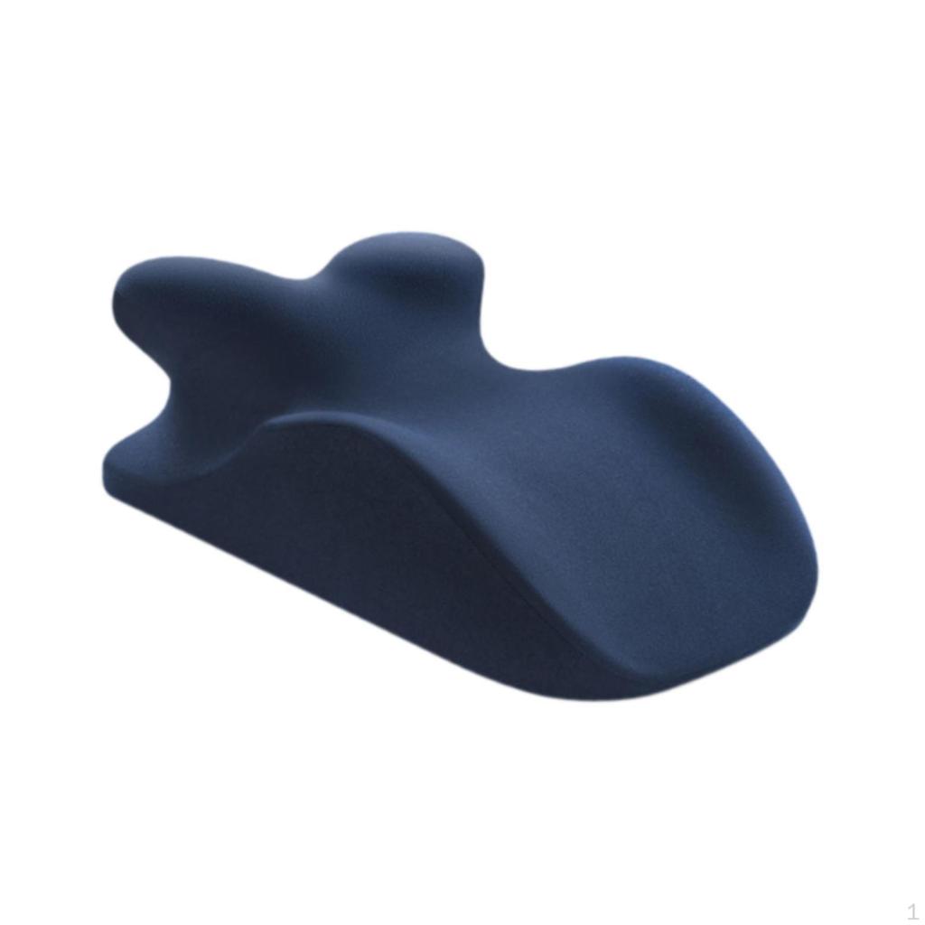 Ergonomic Bed Pillow Designed for Face Down Use with Neck Support