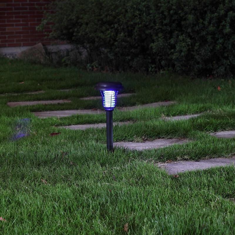 Solar Powered Outdoor Mosquito Killer Lamp