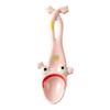 1/2Pcs Ugly Big Mouth Frog Ceramic Spoon Long Leg Frog Spoon