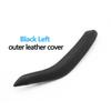 Car Interior Passenger Doors Pull Handle Outer Leather Cover Replacement For BMW X5 X6  F15 F16 2014-2018