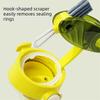 Handheld 4 In 1 U-shaped Cleaning Brush Rotatable Cup Mouth Brush  Baby Bottles