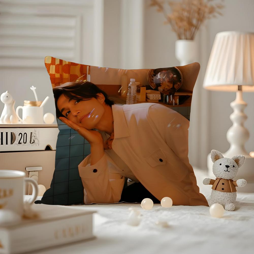 Lee Dongwook Actor Cushion Cover Pattern Printed Pillowcase For Living Room Sofa Cushion Cover & Bedroom Decor