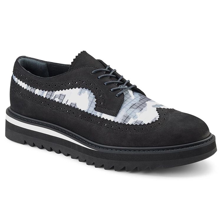 Onitsuka Tiger Brogue Comfortable Casual Shoes Men sneaker Black 1181A484-001