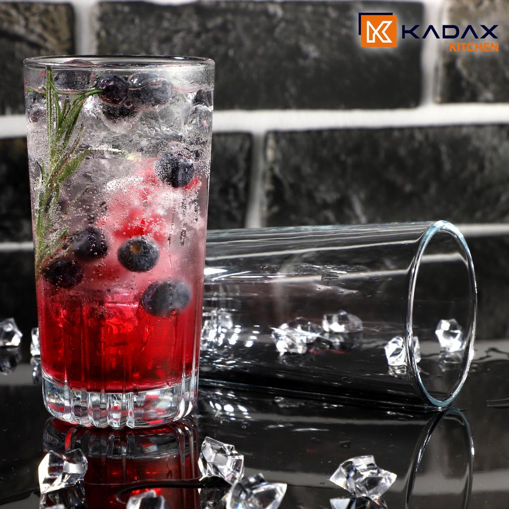 KADAX Glasses 340ml Set of Glasses for Drinks