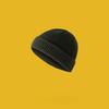 Wool Hat Female Autumn and Winter Yuppie Hooligan Solid Color Melon Rind Male Cold Hat Ins Trendy Knitted Hat