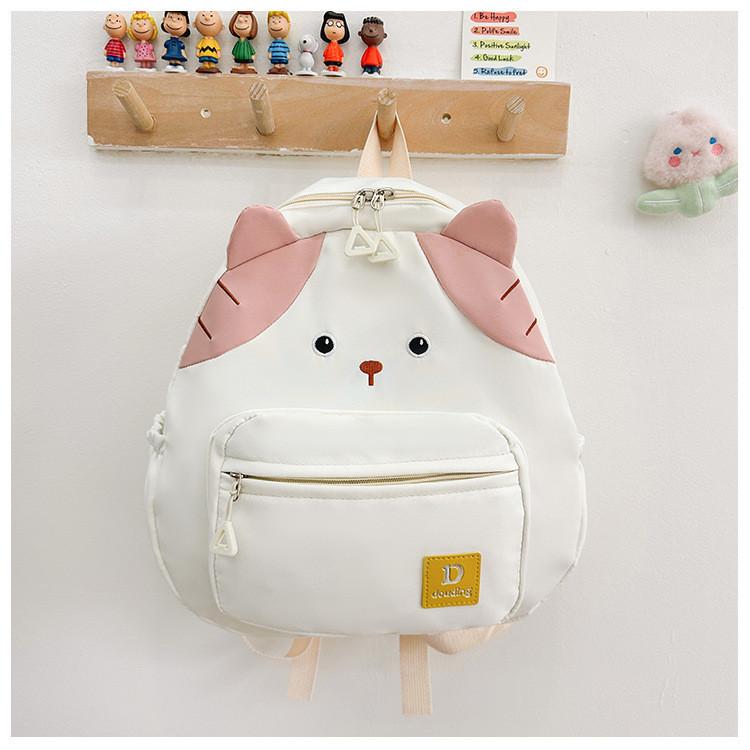 Adorable Cartoon Nylon Backpack For Kids With Lightweight Design