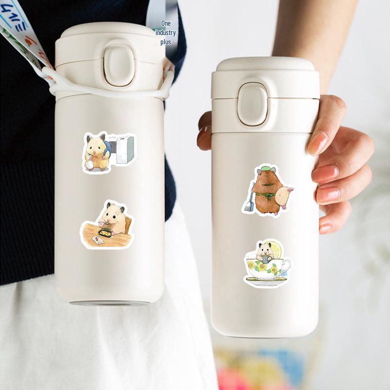 100 Cute Cartoon Animal Graffiti Stickers for Suitcases & Phone Cases - Waterproof & Decorative