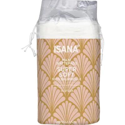 Isana Cotton Pads 100% Cotton Maxi Super Soft 35 Sheets