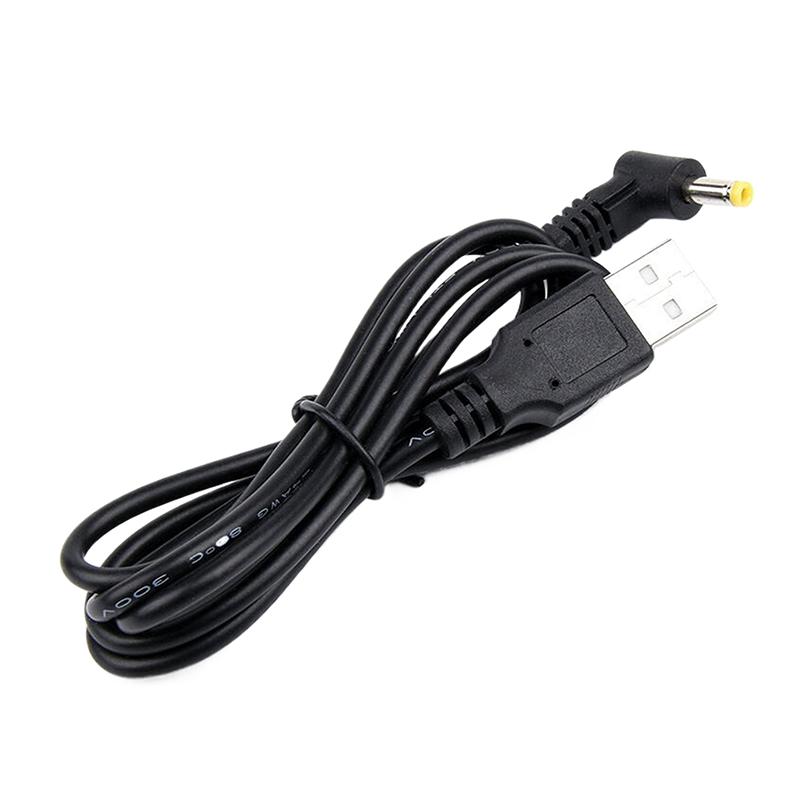 1PC 100CM USB Power Charger Cable DC 4.0mm Plug For 100 110 Game Player 5V2A DC4017 Charging Cord