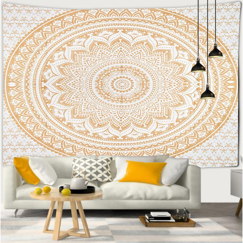Mandala Tapestry Wall Art Home House Hogar Bedroom Masion Jardim Aesthetic Decor For 2023 Tapiz Y2k Arazzi Wall Hang