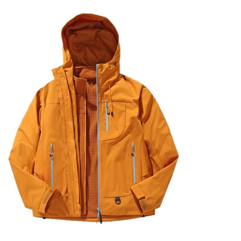 Outdoor Assault Jacket: Warm Waterproof/Windproof 3-in-1 Unisex Mountaineering Coat for Autumn/Winter