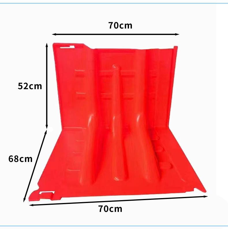 ABS Temporary Flood Barrier Water Protection Wall
